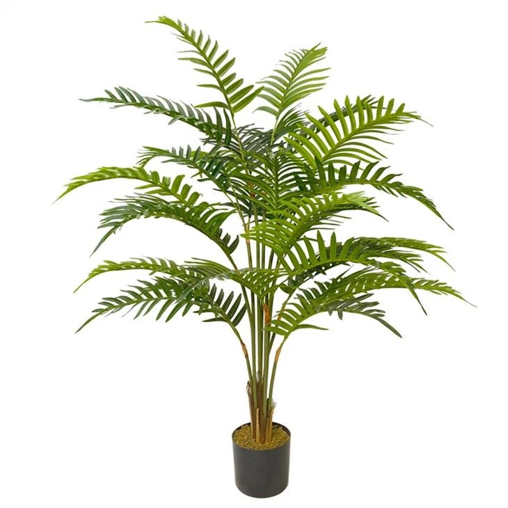 Cây cọ nhựa xanh giả để trang trí bên ngoài